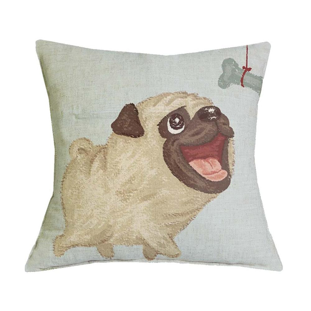 Pug pillow case sales