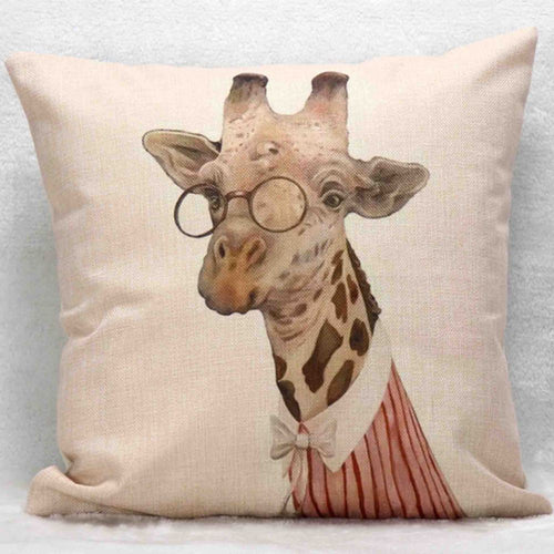 Mr. Animal Giraffe Pillow Case
