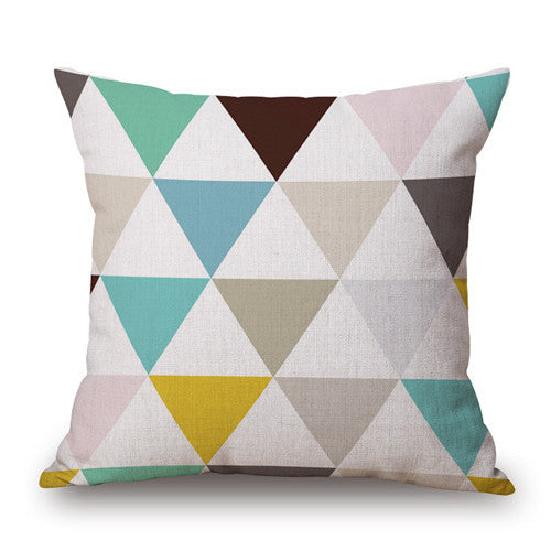 Nordic Geometric Pillowcases
