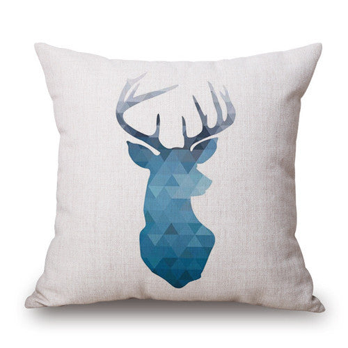 Nordic Buck Geometric Pillowcases