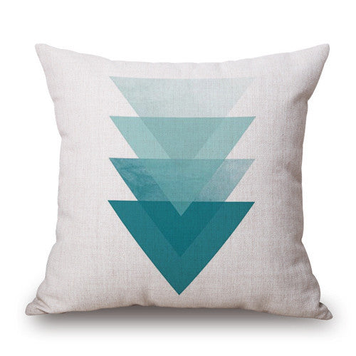 Nordic Triangle Geometric Pillowcases