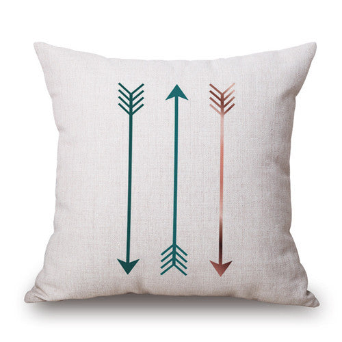 Nordic Arrows Geometric Pillowcases