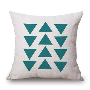 Nordic Triangle Geometric Pillowcases