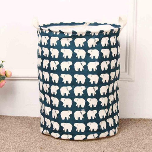 Pattern Laundry Basket