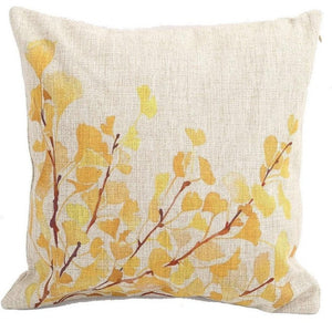 Yellow Grass Cushion Cover Pillow Case